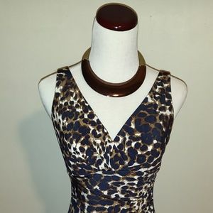 Animal print Cocktail Dress